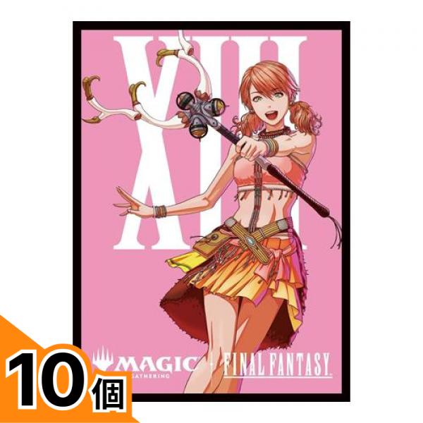 【送料無料！（地域限定）】MTG FF マジックザギャザリング ファイナルファンタジー プレイヤーズカードスリーブ MFS-35 ヴァニラ 80枚入 10個セット