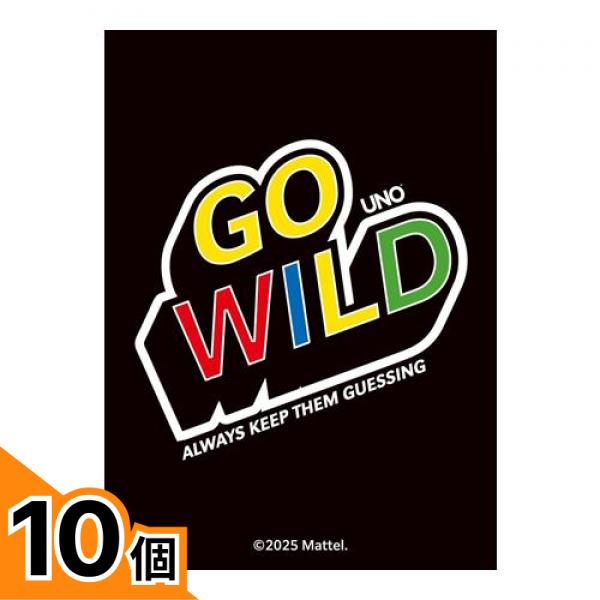 【送料無料!(地域限定)】UNO キャラクタースリーブ 67×92mm GO WILD 65枚入 (EN-1559) 10個セット