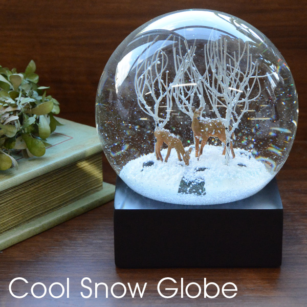 Cool Snow Globes クールスノーグローブ スノードーム 輸入雑貨 ギフト クリスマス 飾り雑貨グッズ プレゼント 可愛い かわいい おしゃれ 置物 オブジェ バンビ 冬 腕時計とおもしろ雑貨のシンシア 