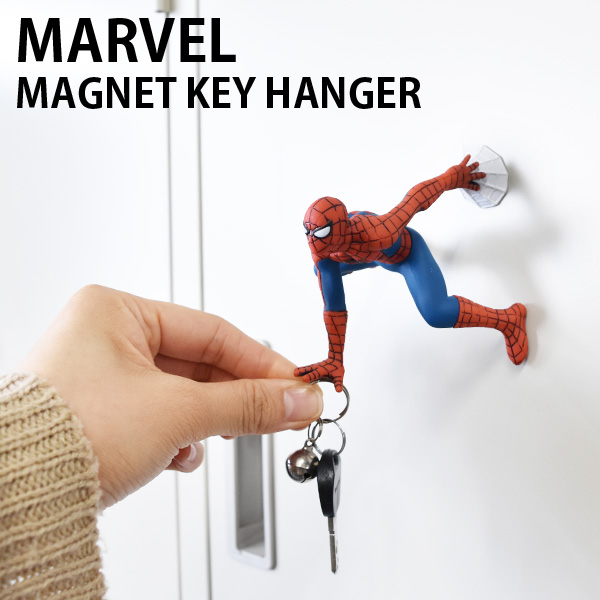 楽天市場 ﾏﾗｿﾝ限定 P5倍 Marvel マーベル マグネットキーハンガー Magnet Key Hanger スパイダーマン ヴェノム 映画 アメコミ 磁石 おもしろ雑貨 プレゼント 贈り物 ギフト あす楽対応可 シンシア 腕時計 おもしろ雑貨