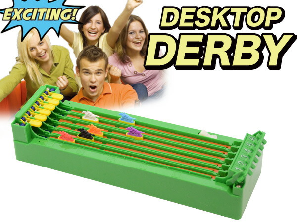 【楽天市場】【MAX2000円OFFクーポン】デスクトップダービー DESKTOP DERBY 卓上ゲーム 復刻 競馬 パーティー イベント ...