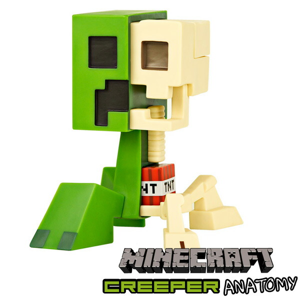 楽天市場 マインクラフト クリーパー Creeper Anatomy フィギュア 8インチ あす楽対応可 シンシア 腕時計 おもしろ雑貨