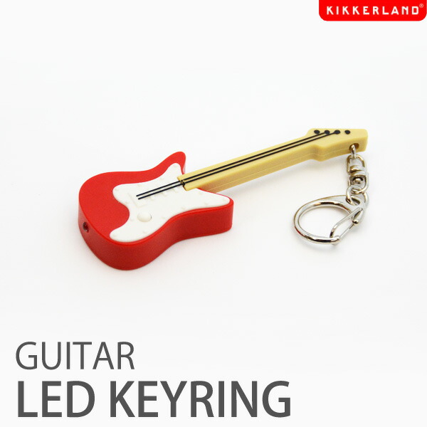 楽天市場 Kikkerland キッカーランド Noisy Key Light Guitar ノイジーキーライト ギター キーリングキーホルダー キーリング 輸入雑貨 腕時計とおもしろ雑貨のシンシア プレゼント アソート 赤 黒 レッド ブラック メール便ok あす楽対応可 シンシア 腕時計