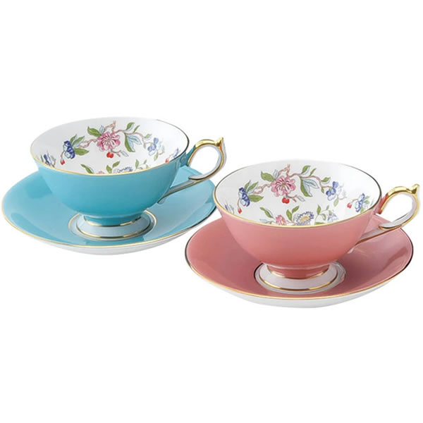 楽天市場】エインズレイ Aynsley 英国製 薔薇金彩カップ＆ソーサー 廃