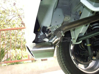 5次元 エブリィワゴン DA64W マフラーカッター MC10-21122-015 5ZIGEN W