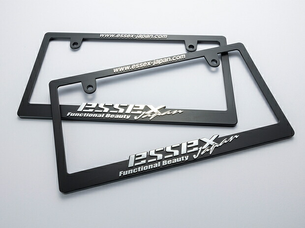シーアールエス ハイエース レジアスエース 他 汎用品 ナンバーフレーム　3Dロゴ es-1013-01 CRS ESSEX エセックス W 4,463円
