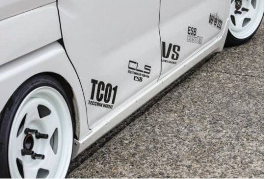 イーエスビー ウェイク LA700S LA710S サイドステップ 未塗装 ESB CLS VS バンシリーズ