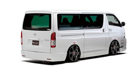 楽天市場】200系 ハイエース ナロー ワイド リアバンパー LED