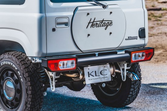 ケイエルシー ジムニー JB64W トラディショナルバンパー64 リア ブラック KLC Heritage BUSHIDO ヘリテージ ブシドー|シンシアモール 店