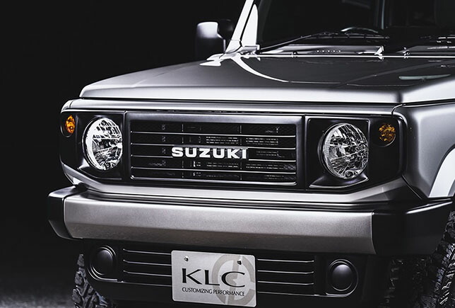 ジムニー ジムニーシエラ JB64W JB74W ノスタルジック フェイスグリル FRP製 未塗装 KLC Heritage The Answer｜シンシアモール 店