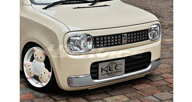 ケイエルシー ラパン HE22S MC(マイナーチェンジ)前後 フロントバンパースポイラー 未塗装 KLC CLASSY