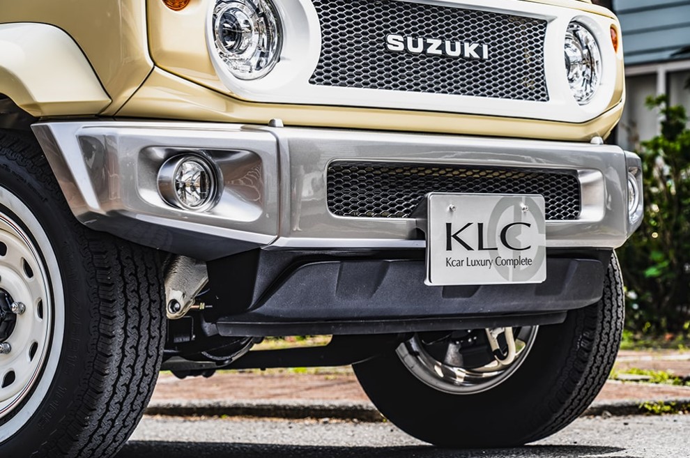 ケイエルシー ジムニーシエラ JB74W ＃74フェイスバンパー＃2 未塗装 KLC Heritage Honey ヘリテージ ハニー