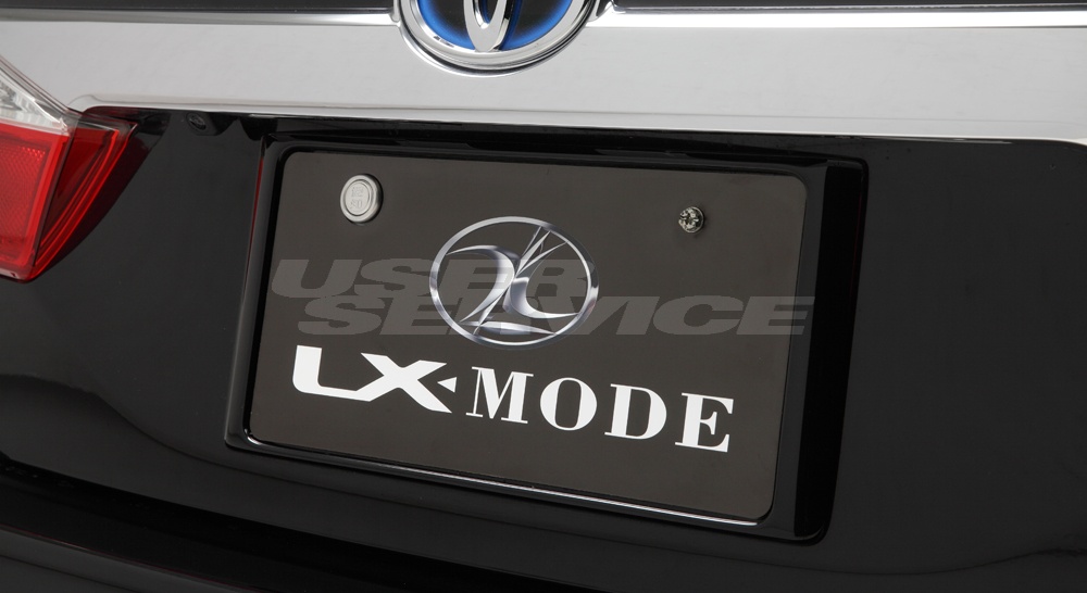 【楽天市場】LXモード カムリハイブリッド AVV50 全グレード 後期 LXカラードリアライセンスフレーム 塗装済 LX-MODE 配送先