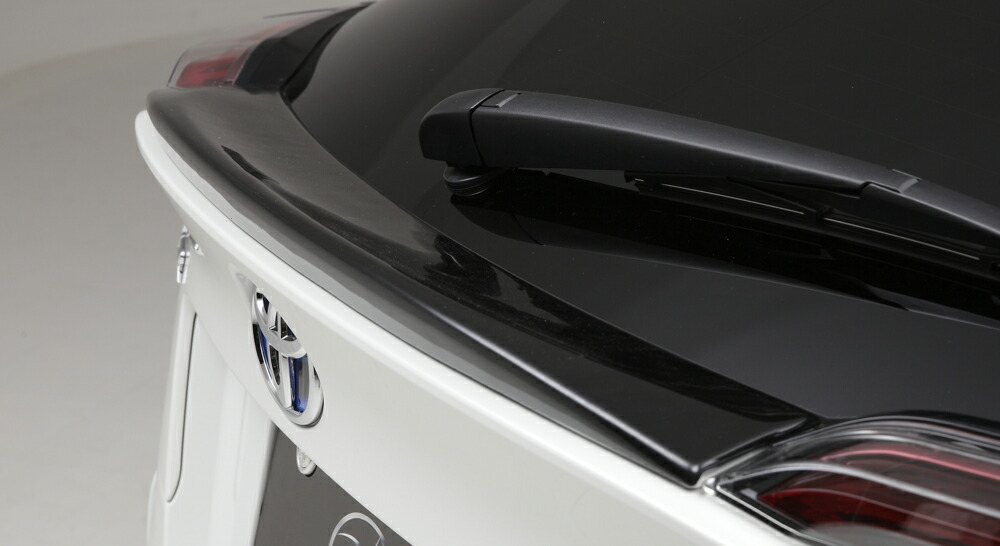 LXモード C-HR ZYX10 NGX50 LXブラック　リアスポイラーガーニッシュ FRP樹脂製 艶有りブラック塗装仕上げ LX-MODE