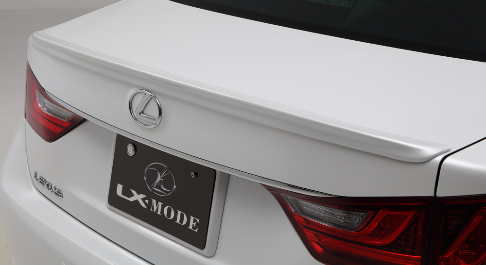 LXモード レクサス 10系（GWL10 AWL10 GRL11/12/16） 後期 LXカラード　トランクスポイラー 塗装済 LX-MODE 配送先カーショップのみ