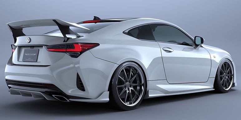 アーティシャンスピリッツ RC300 Fスポーツ ASC10 リアルーフスポイラー FRP 未塗装 ARTISAN SPIRITS SPORTS LINE BLACK LABEL スポーツラインブラックレーベル