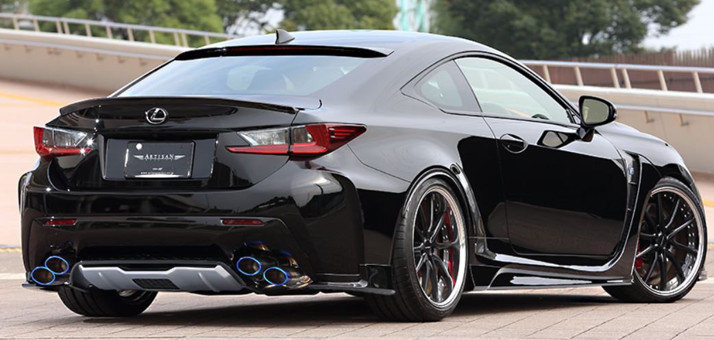 アーティシャンスピリッツ RC F USC10 リアディフューザー 3P カーボンタイプ CFRP 未塗装 ARTISAN SPIRITS SPORTS LINE BLACK LABEL スポーツラインブラックレーベル