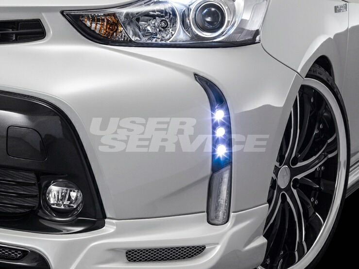 アドミレイション プリウスα 40系 後期 LED スポットキット 3連 未塗装 ADMIRATION HYBRID ハイブリッド