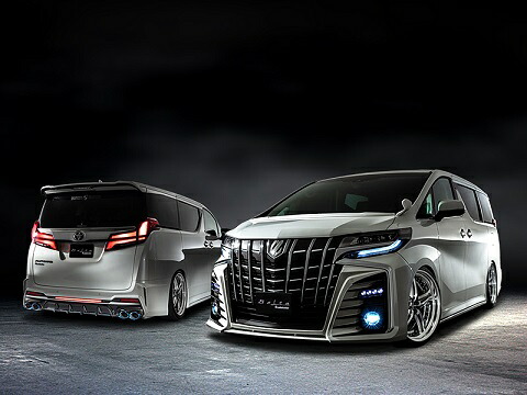 アドミレイション アルファード 30系 後期 3点セット V3フルキット 未塗装 ADMIRATION Belta ベルタ