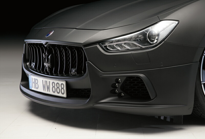 ヴァルド マセラティ 3点キット(F,S,R) 未塗装 WALD SPORTS LINE BLACK BISON EDITION ブラックバイソン エディション