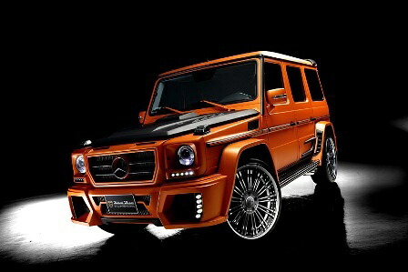 ヴァルド W463 G55 AMG 550 500 350 3点キット FRP 未塗装 WALD Sports Line Black Bison スポーツライン ブラックバイソン｜シンシアモール 店