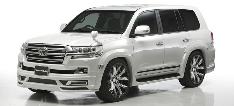 ヴァルド ランドクルーザー URJ202W 後期 4点キット ABS/FRP 未塗装 WALD SPORTS LINE スポーツライン|シンシアモール 店