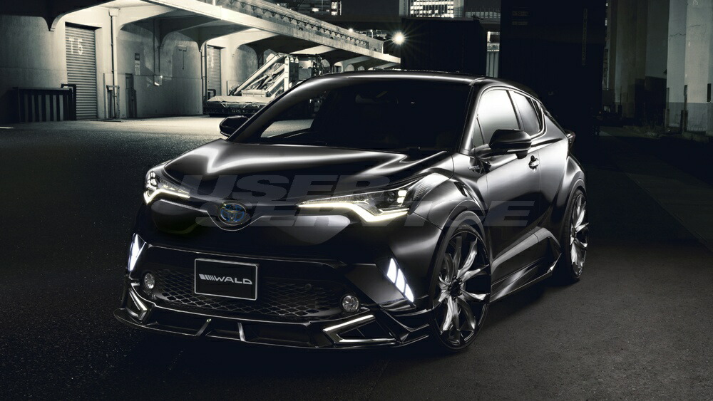 ヴァルド C-HR ZYX10/NGX50 3点キット ABS製 未塗装 WALD SPORTS LINE スポーツライン