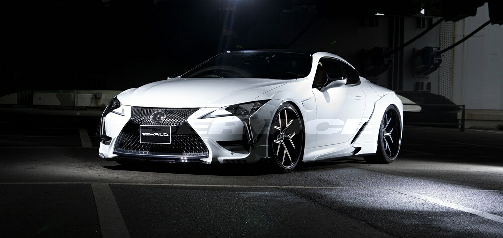 ヴァルド LC500h/500 GWZ100 / URZ100 3点キット FRP製 未塗装 WALD SPORTS LINE スポーツライン