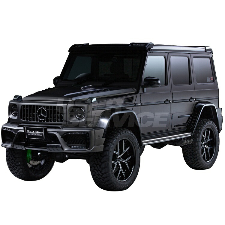 ヴァルド W463 G63 550 350d 4点キット FRP製 未塗装 WALD SPORTS LINE BLACK BISON EDITION スポーツラインブラックエディション
