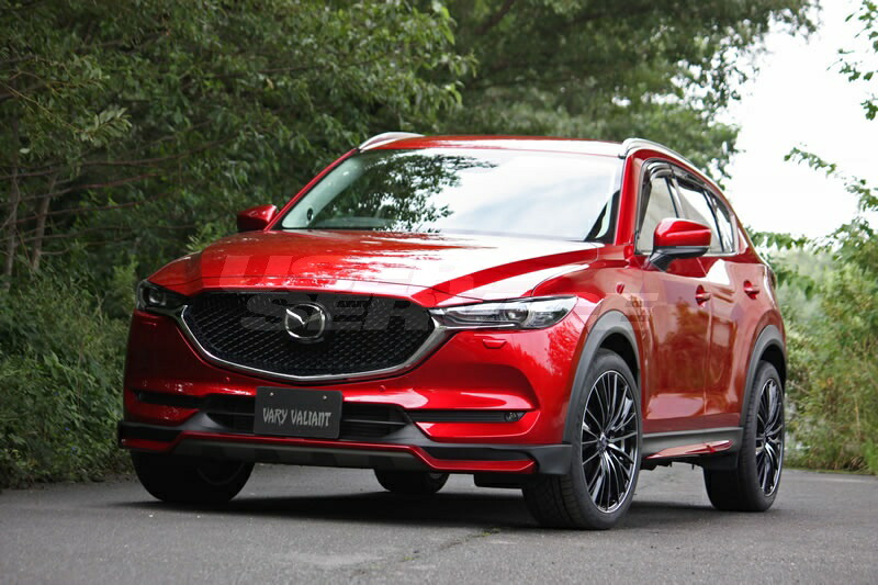 ガレージベリー CX-5 KF系 KF2P KFEP KF5P フロントリップスポイラー タイプ1 ウレタン 品番：35-0021 GARAGE VARY VALIANT ヴァリアント