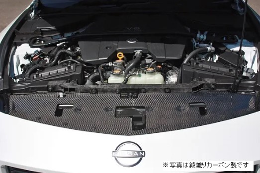 ガレージベリー フェアレディZ RZ34 バッフルシェラウド　平織りカーボン製 カーボン 未塗装 品番：30-3419 GARAGE VARY