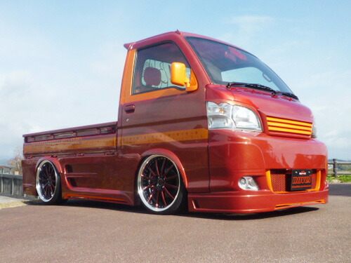 楽天市場】ハイゼット トラック S201P S211P 4点セット 未塗装 翔