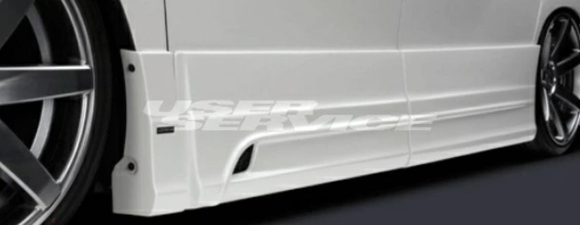 シルクブレイズ ヴェルファイア ハイブリッド ANH GGH 20 25W ATH20W 後期 サイドパネル FRP 未塗装 GL-VE-SS SilkBlaze GLANZEN グレンツェン