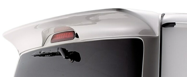 シルクブレイズ ハイエース/レジアスエース 200系 リアウイングVer.1 FRP/黒ゲルコート 未塗装 AE-T-083 SilkBlaze MINIVAN FRONT LIP ミニバンフロントリップ｜シンシアモール 店