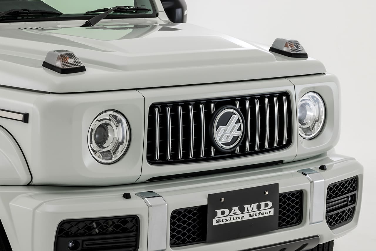 ダムド ジムニーノマド JC74 フロントグリル 未塗装品素地 DAMD little G. ADVANCE|シンシアモール 店