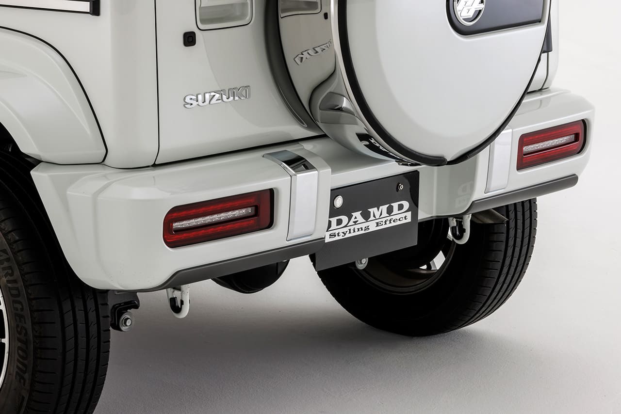 ダムド ジムニーノマド JB74 リアバンパー 未塗装品素地 DAMD little G. ADVANCE