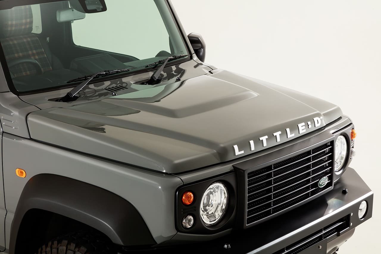 ダムド ジムニーノマド JC74 ボンネットフードカバー 未塗装品素地 DAMD little D.|シンシアモール 店