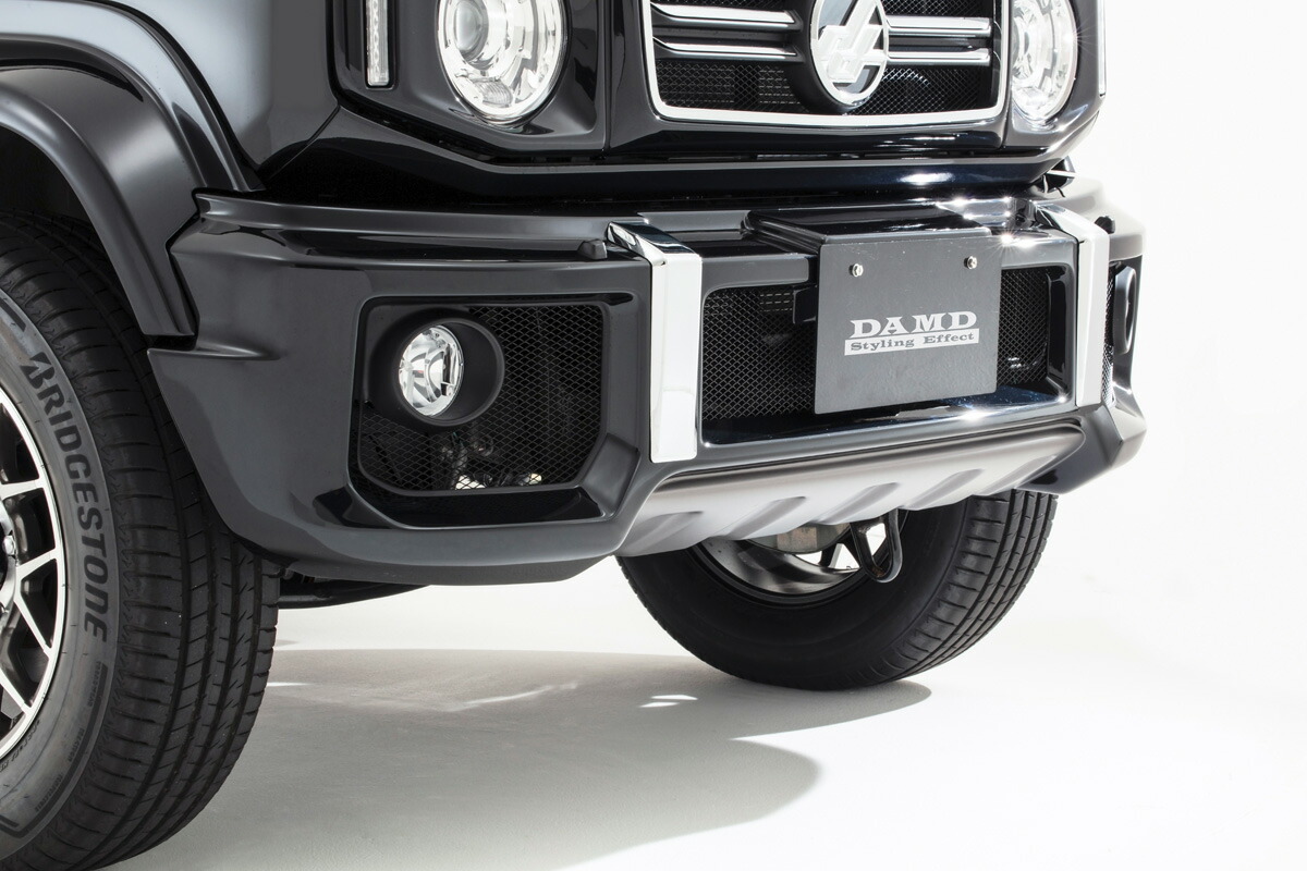 楽天市場】ダムド ジムニー シエラ JB74 サイドモール DAMD