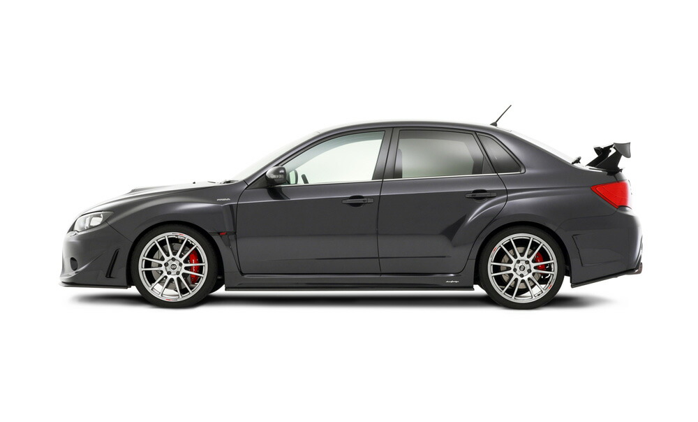 ダムド インプレッサ WRX STI CBA-GVB GVF GRB GRF サイドスカートエクステンション カーボン クリア塗装 DAMD 45,793円