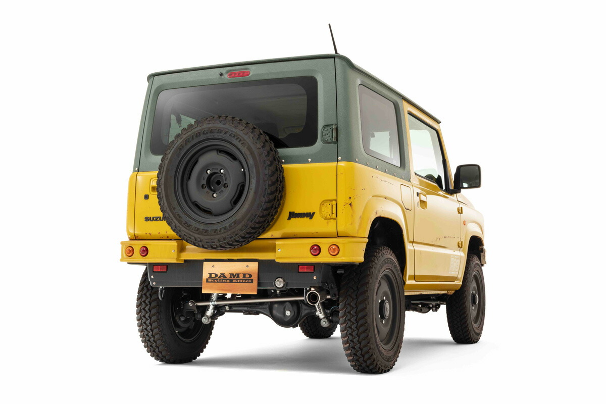 ダムドジムニーJB64コンプリートキット+タイヤ5本セット塗装済DAMDtheROOTS