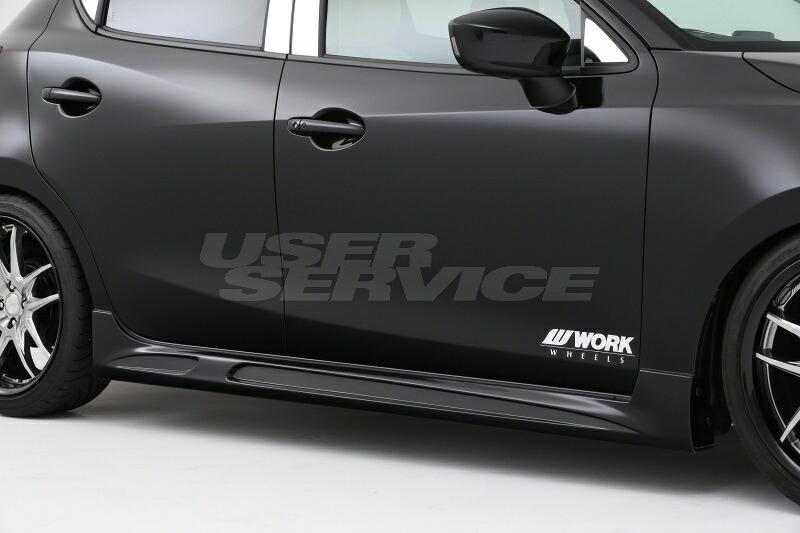 トップライン デミオ DJ3 DJ5 サイドステップ 未塗装 TOPLINE ARNAGE アルナージ