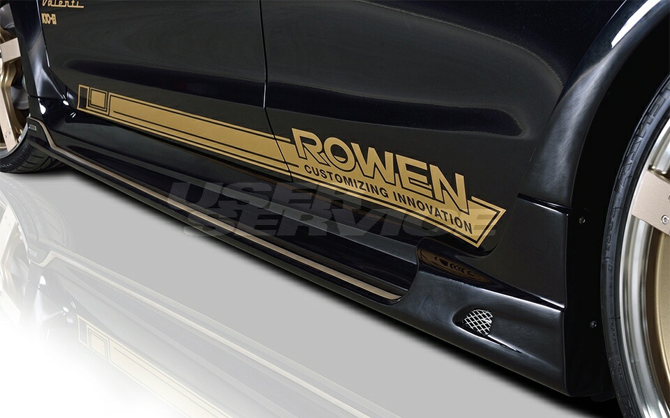 ロウェン レヴォーグ VM4 VMG 前期 サイドステップ FRP 塗り分け塗装済 1S005J00## ROWEN PREMIUM edition プレミアムエディション｜シンシアモール 店