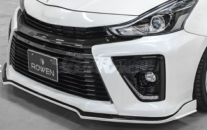 ロウェン プリウスα ZVW40 ZVW41 フロントスポイラー FRP+Wet Carbon 未塗装 1T020A10 ROWEN ECO-SPO Edition エコスポエディション｜シンシアモール 店