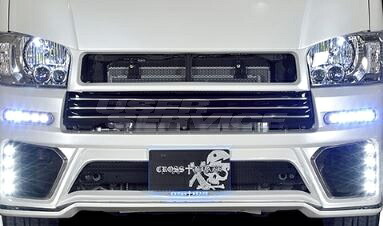 ロウェン ハイエース 200系 KDH20# TRH20# 4型 5型 6型 フロントグリル Face.1 ABS 塗り分け塗装済 1T019C00## ROWEN CROSS BLAZE クロスブレイズ｜シンシアモール 店 69,962円