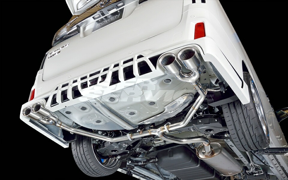 ロウェン ヴェルファイア 30系 前期 PREMIUM01S ROWENリヤハーフスポイラー専用 オールステンレス 1T018Z10 ROWEN JAPAN PREMIUM ジャパンプレミアム|シンシアモール 店