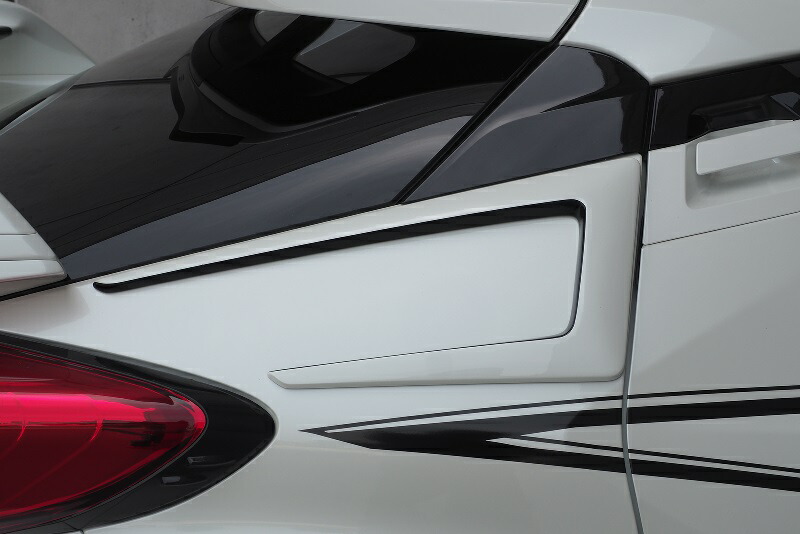 ロウェン C-HR ZYX11 NGX10 NGX50 後期 リヤクォーターパネルエクステンション FRP 単色塗装 1T026E00# ROWEN JAPAN PREMIUM ジャパン プレミアム