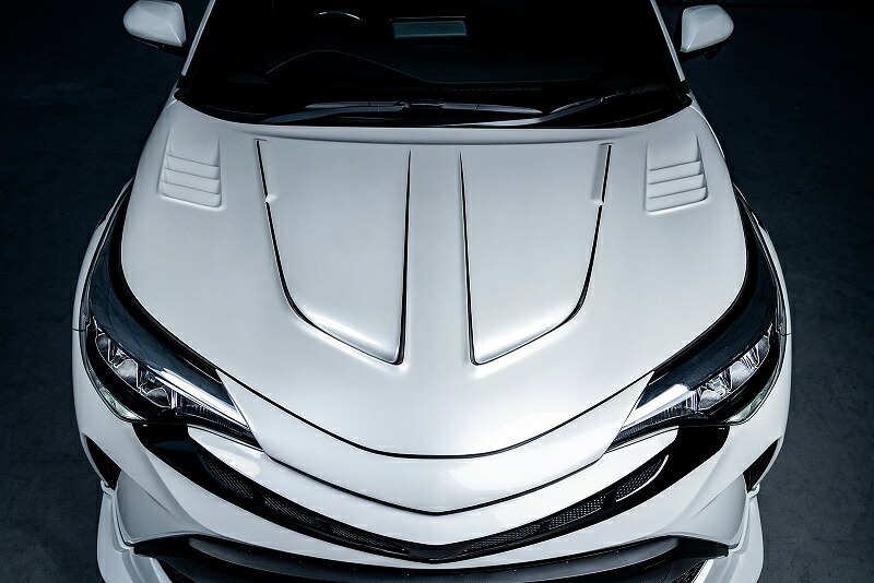 ロウェン C-HR ZYX11 NGX10 NGX50 後期 RRレーシングボンネット FRP 単色塗装 1T026B00# ROWEN JAPAN PREMIUM ジャパン プレミアム|シンシアモール 店