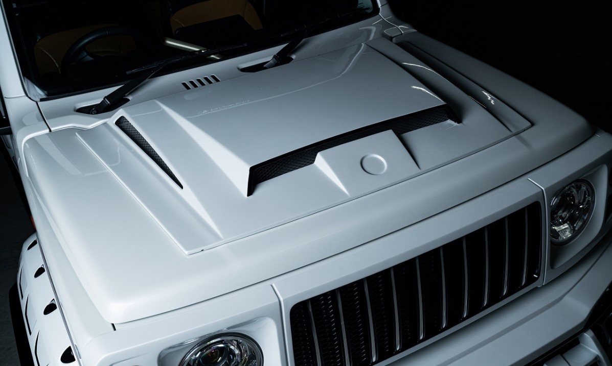 ロウェン ジムニーシエラ JB74W ボンネットフードカバー 塗り分け塗装 1K002B00## ROWEN JAPAN PREMIUM ジャパン プレミアム
