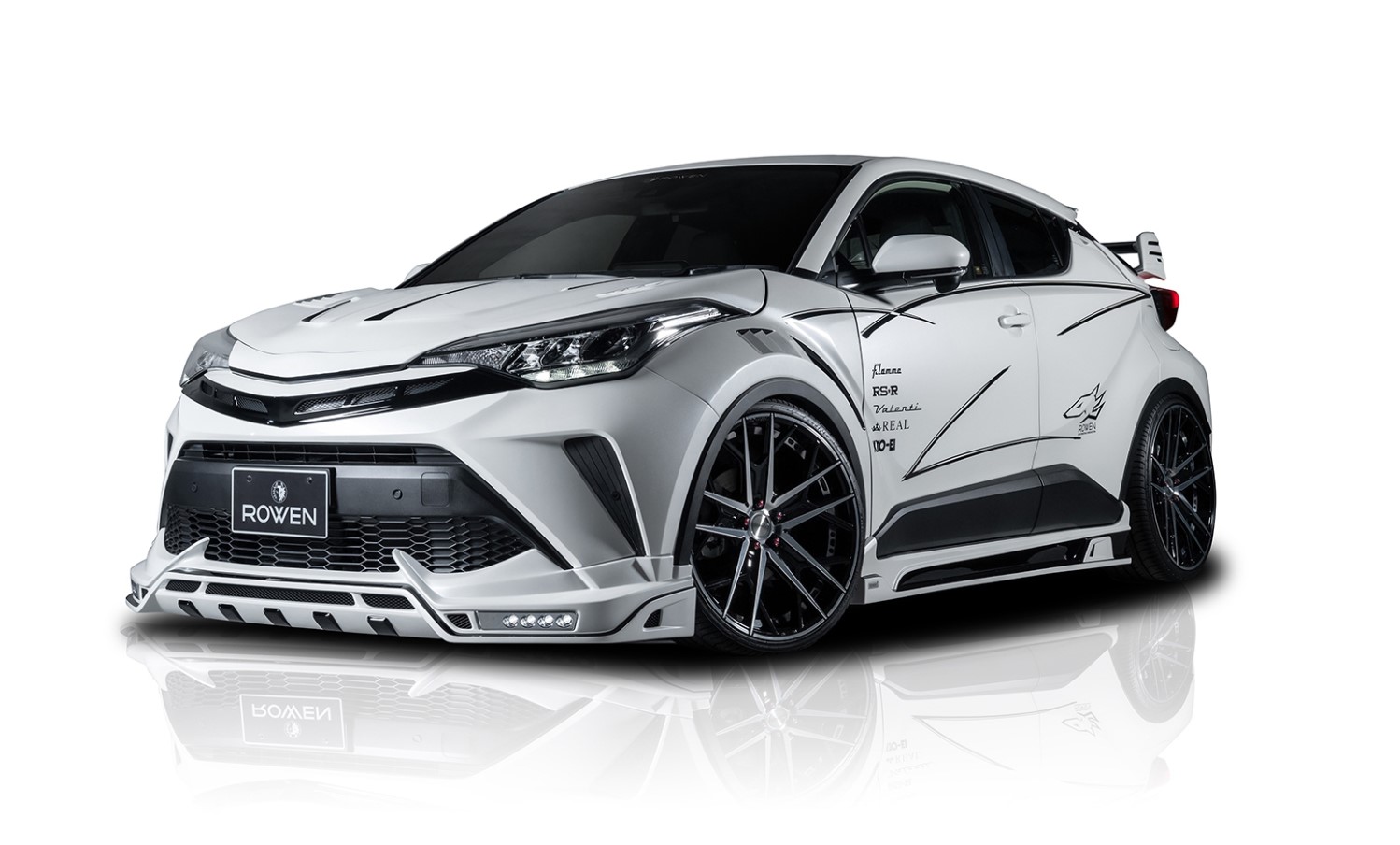 ロウェン C-HR ZYX11 NGX10 NGX50 後期 マークレスグリル ABS 塗分塗装 1T041C00## ROWEN JAPAN PREMIUM ジャパン プレミアム