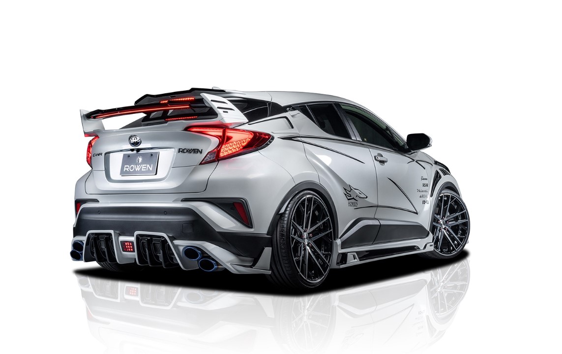 ロウェン C-HR ZYX11 NGX10 NGX50 後期 リアウイング ウィング G G-T GR専用 FRP 未塗装 1T041W20 ROWEN JAPAN PREMIUM ジャパン プレミアム｜シンシアモール 店